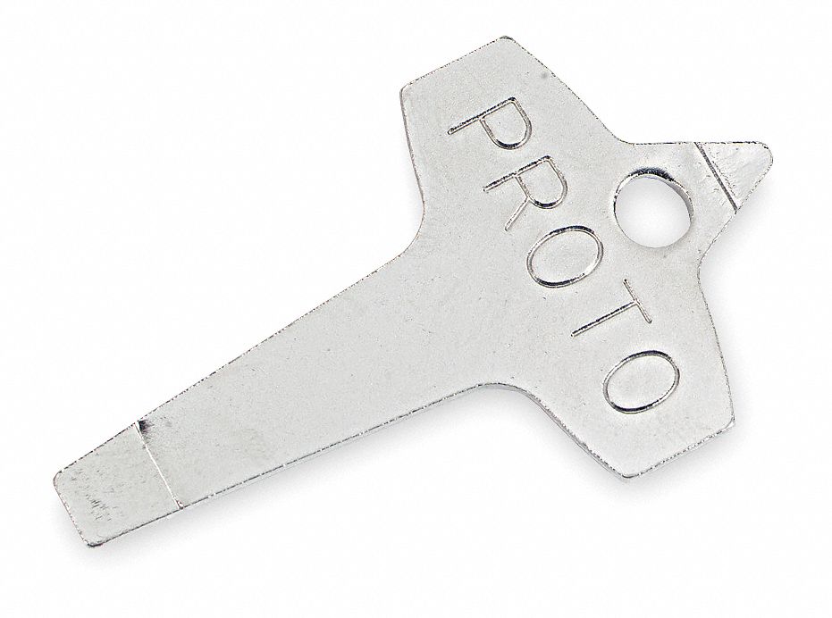 PROTO Alloy Steel Keychain Slotted Screwdriver with 5 in Shank and 3/16 in Slotted 3R162J100