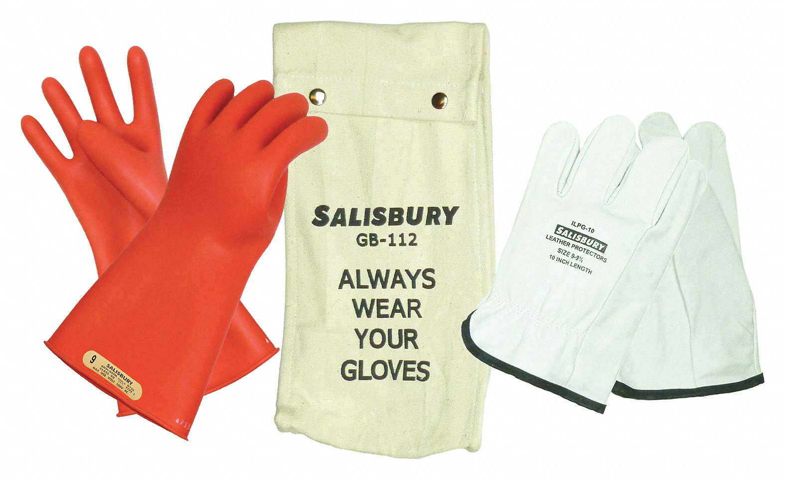 Salisbury Electrical Glove Size Chart