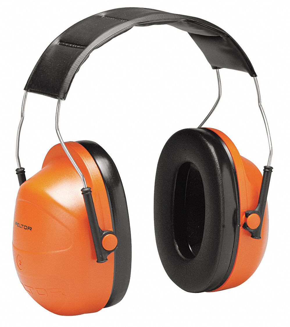 3M Ear Muffs, OvertheHead, NRR 24dB 3RXF1H31A Grainger