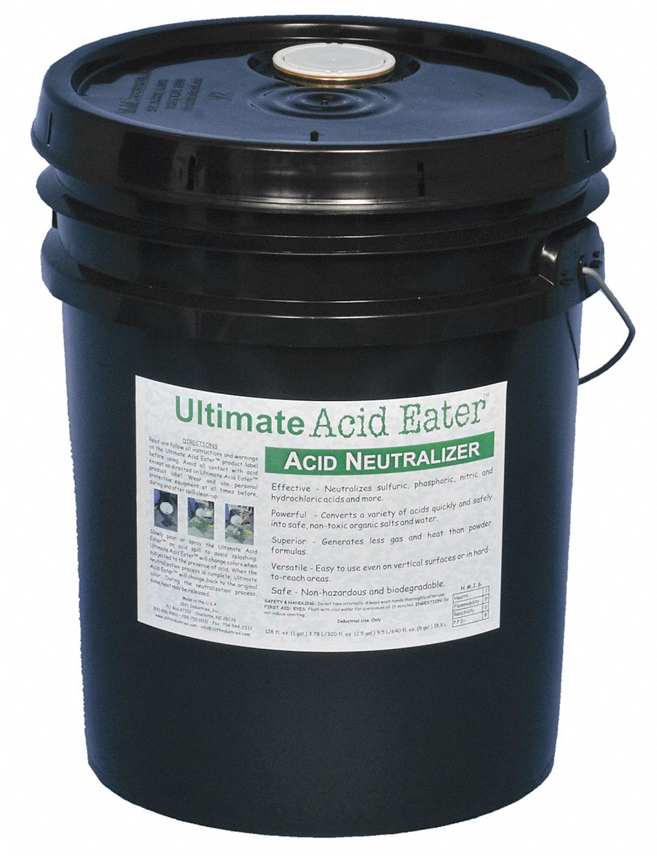 ULTIMATE ACID EATER Acid Neutralizer, Neutralizes Acids, Liquid, 5 gal