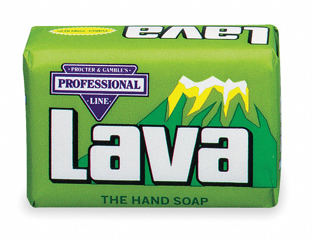 LAVA Bar, Body Soap, Unscented, 4 oz, PK 48 3U554WDC 10383 Grainger