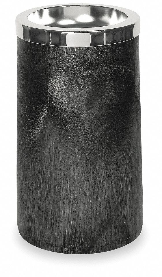 RUBBERMAID COMMERCIAL PRODUCTS 2 gal Ashtray, 19 1/2 in Height, 11 1/2 in Base Dia., Plastic