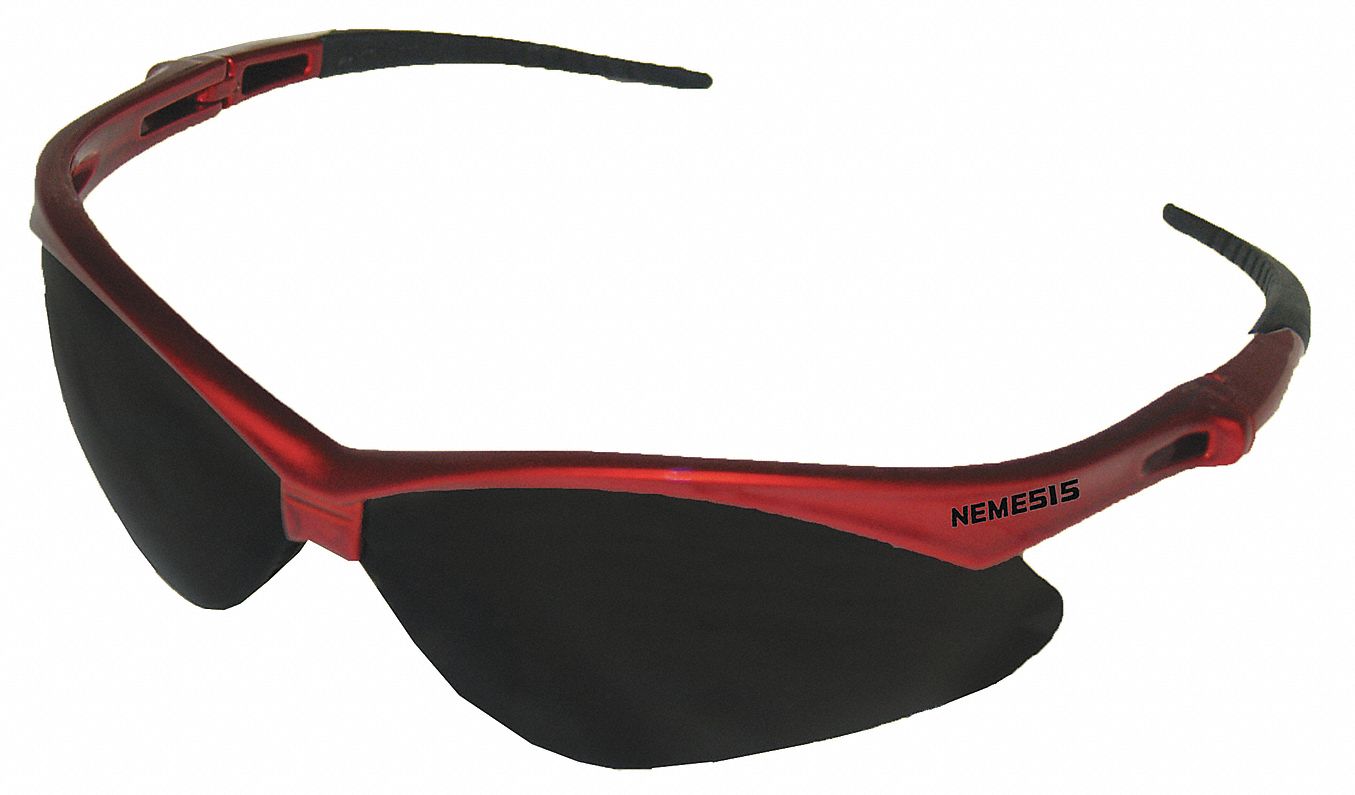 Kleenguard V30 Nemesis Scratch Resistant Safety Glasses Smoke Lens Color 3uxx8 22611 Grainger