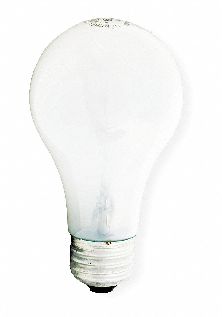 GE LIGHTING Incandescent Bulb, A15, Medium Screw (E26), Lumens 405 Lm ...