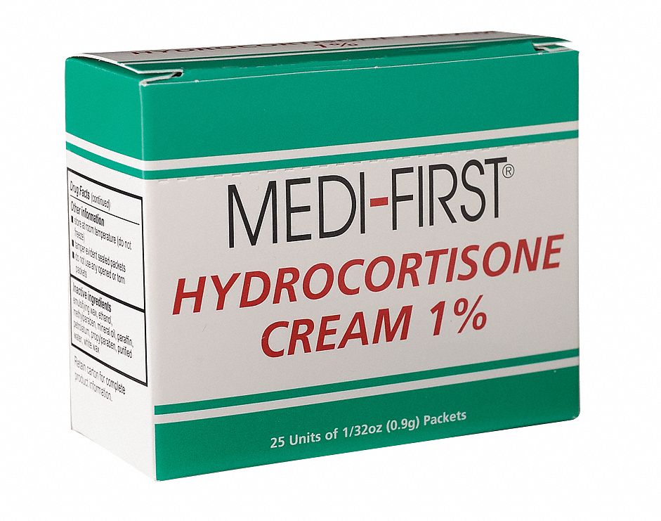 Medique Hydrocortisone Packets Cream Box Wrapped Packets 0030 Oz