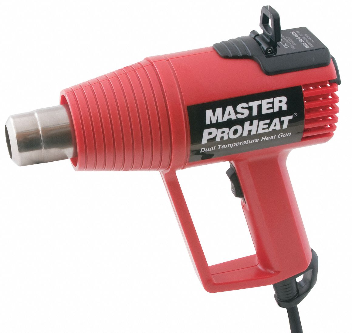 MASTER APPLIANCE Electric Heat Gun 120VAC, Dual Temp. Settings, 500° to