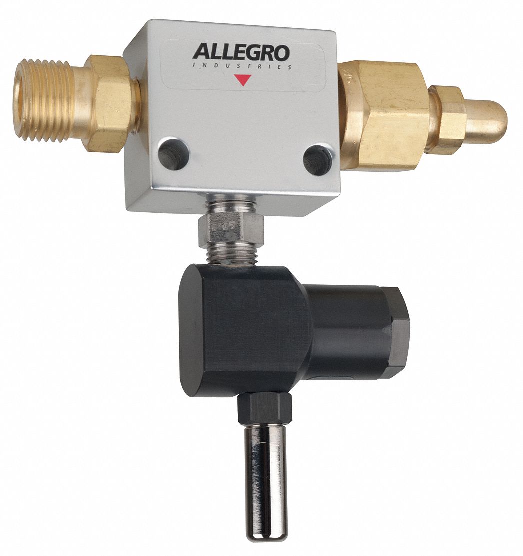 ALLEGRO Low Pressure Airline Alarm, For Use With 0 to 3000 psi Cascade