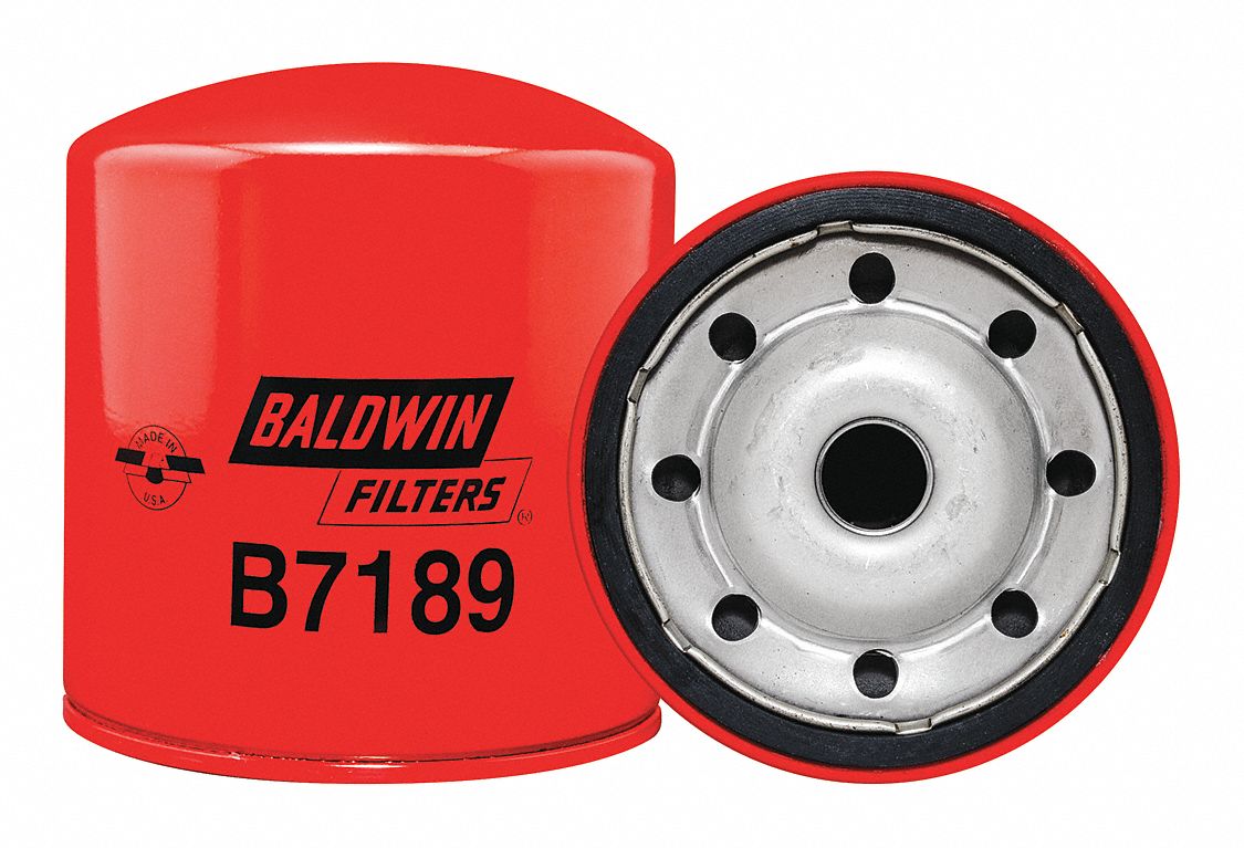 Baldwin Filters Spin On Oil Filter Length In Outside Dia