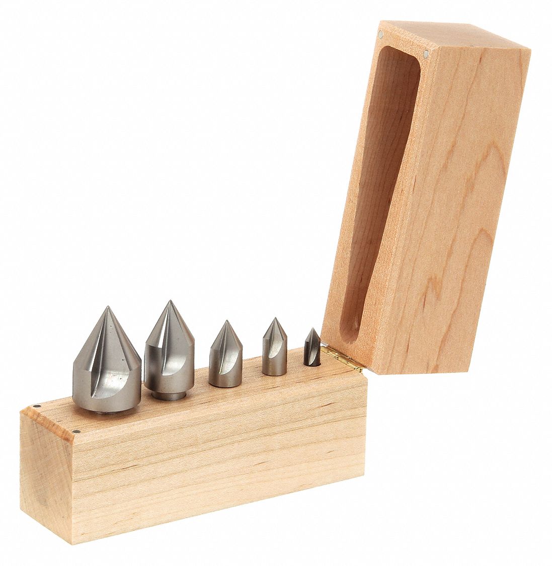 KEO Countersink Set, 60° Countersink Angle, Number of Pieces 5, Cobalt