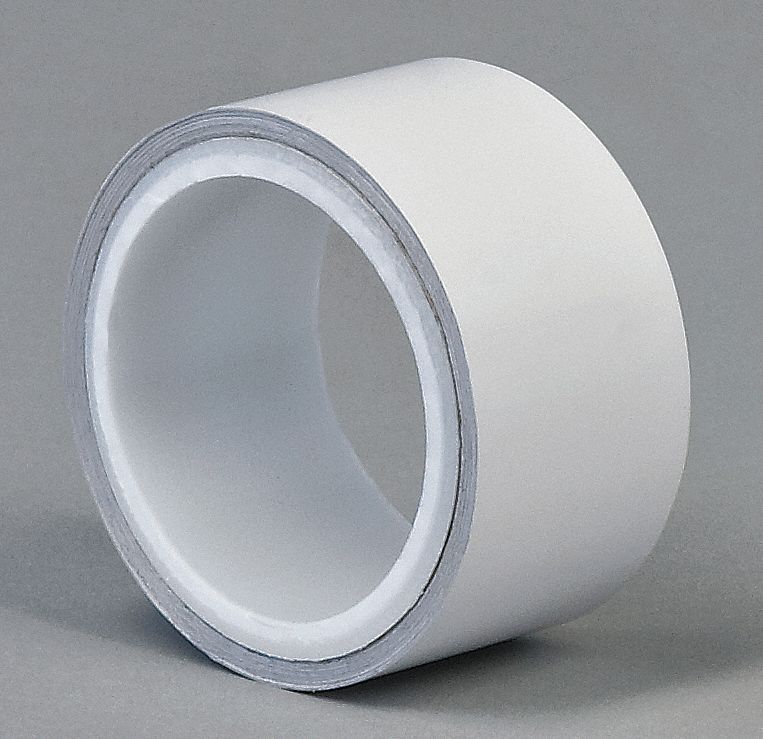 Metalized Film Tape,White,1In x 5Yd