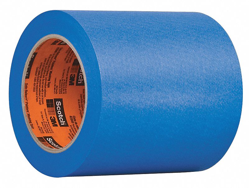 Painters Masking Tape,Blue,4 In x 60 Yd