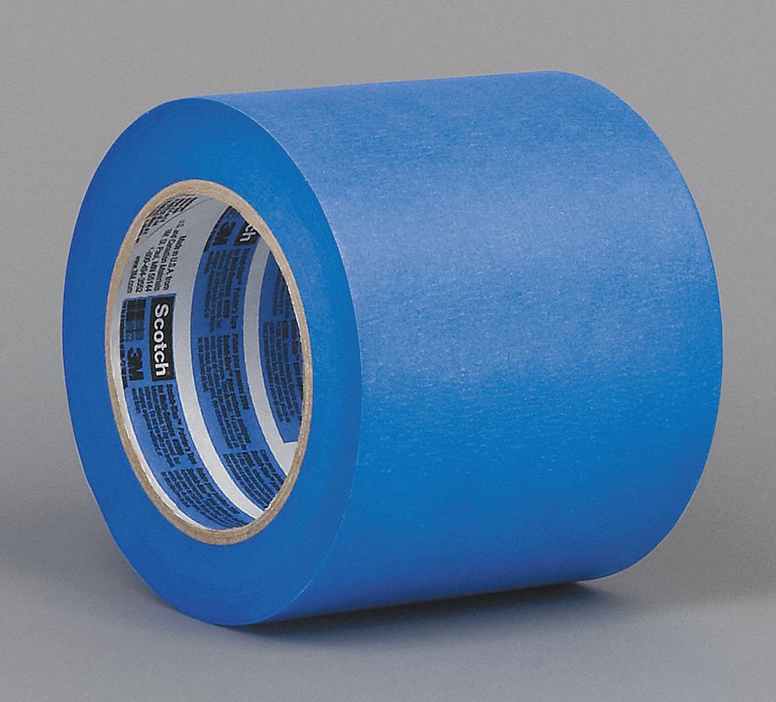 Painters Masking Tape,Blue,4 In x 60 Yd