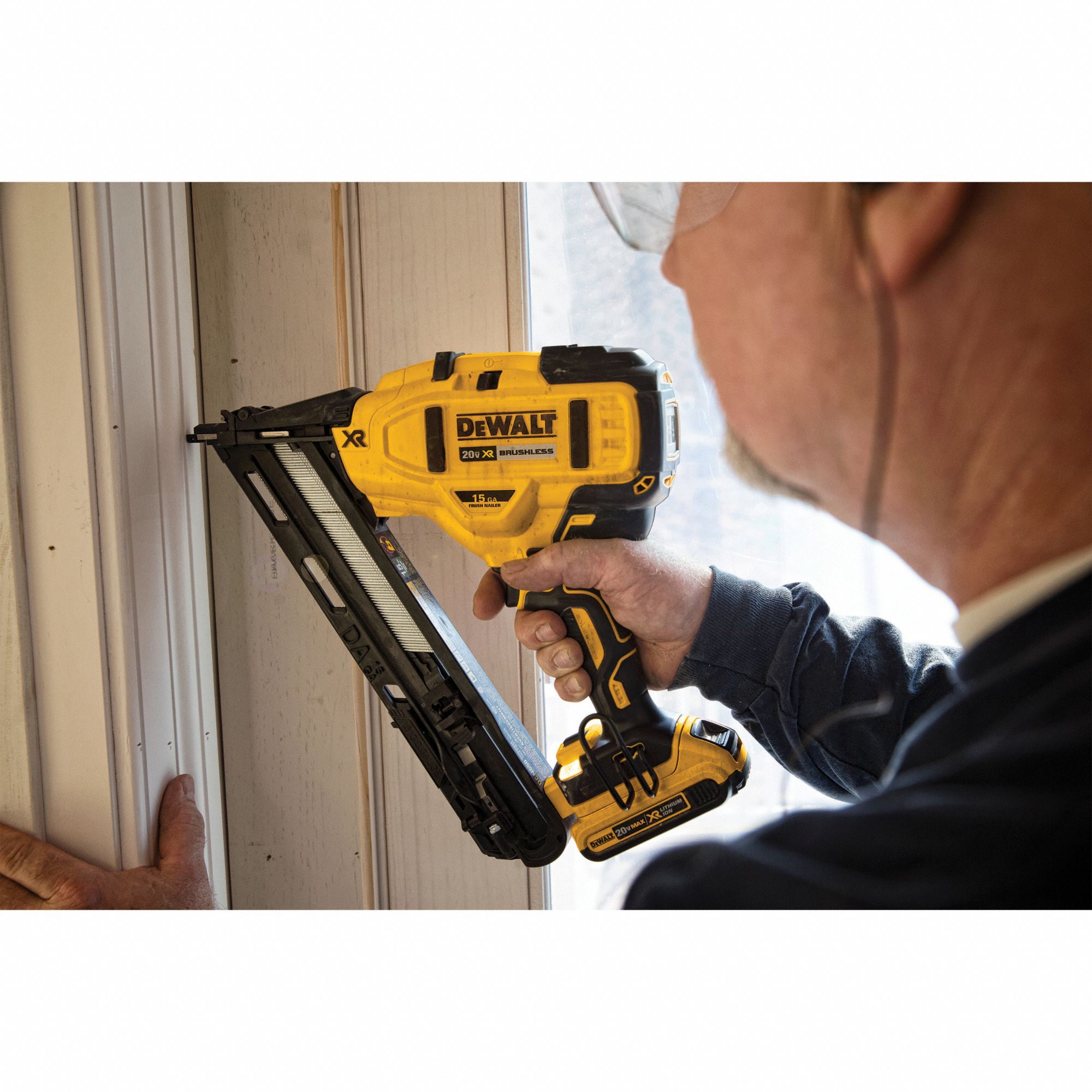 DEWALT Cordless Nail Gun 20V DC 400A09 DCN650D1 Grainger