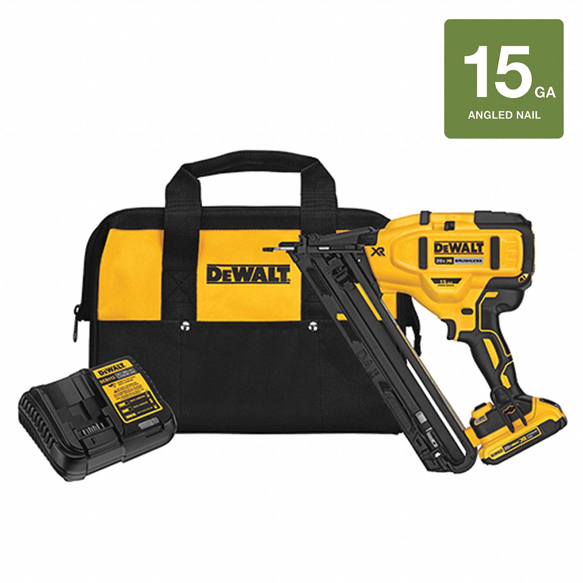 DEWALT Cordless, Nail Gun, 20V DC 400A09DCN650D1 Grainger