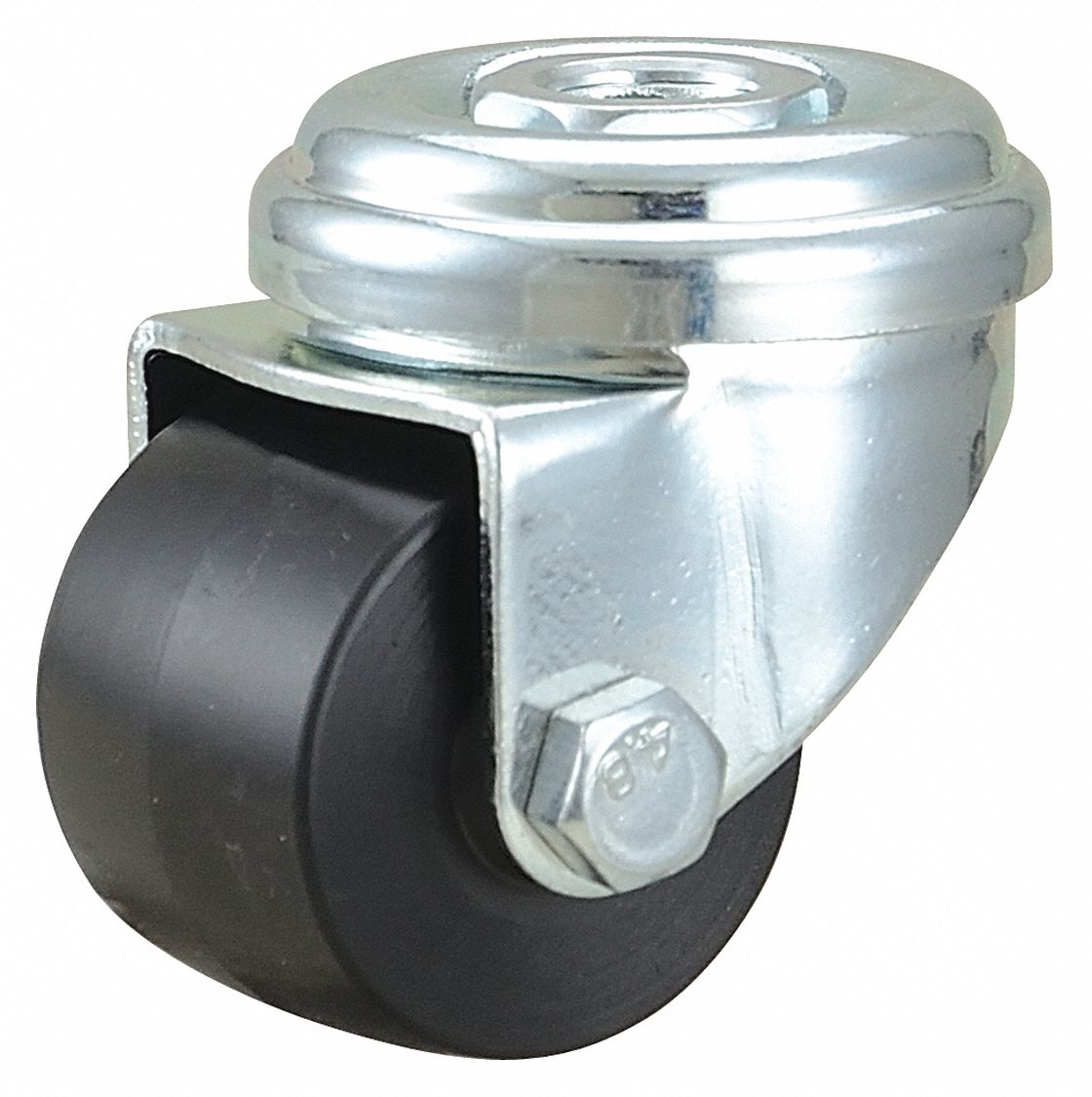 GRAINGER APPROVED LowProfile BoltHole Caster, 13/8" 400K41400K41