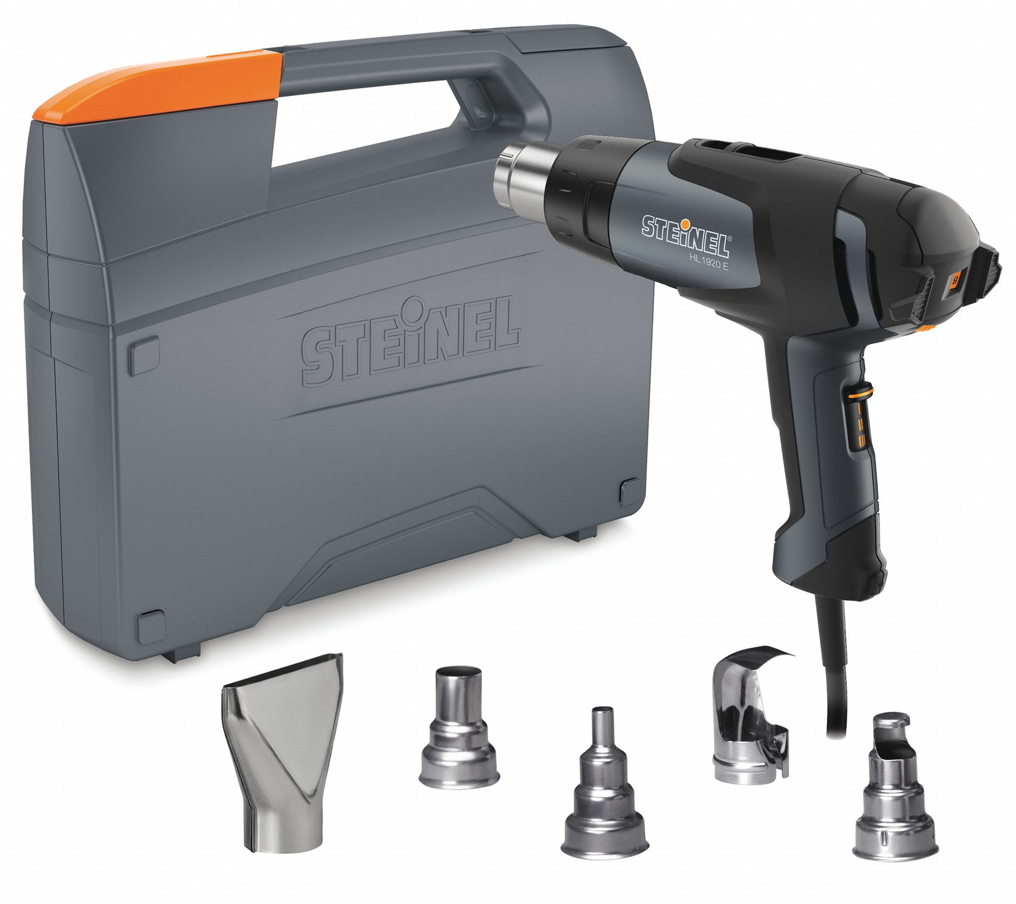 STEINEL Electric Heat Gun Kit 120VAC, Adjustable Temp. Settings, 120