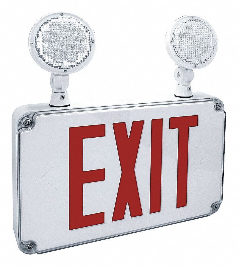 FULHAM FIREHORSE EXIT LIGHTING Number of Faces 2, LED, Exit Sign with