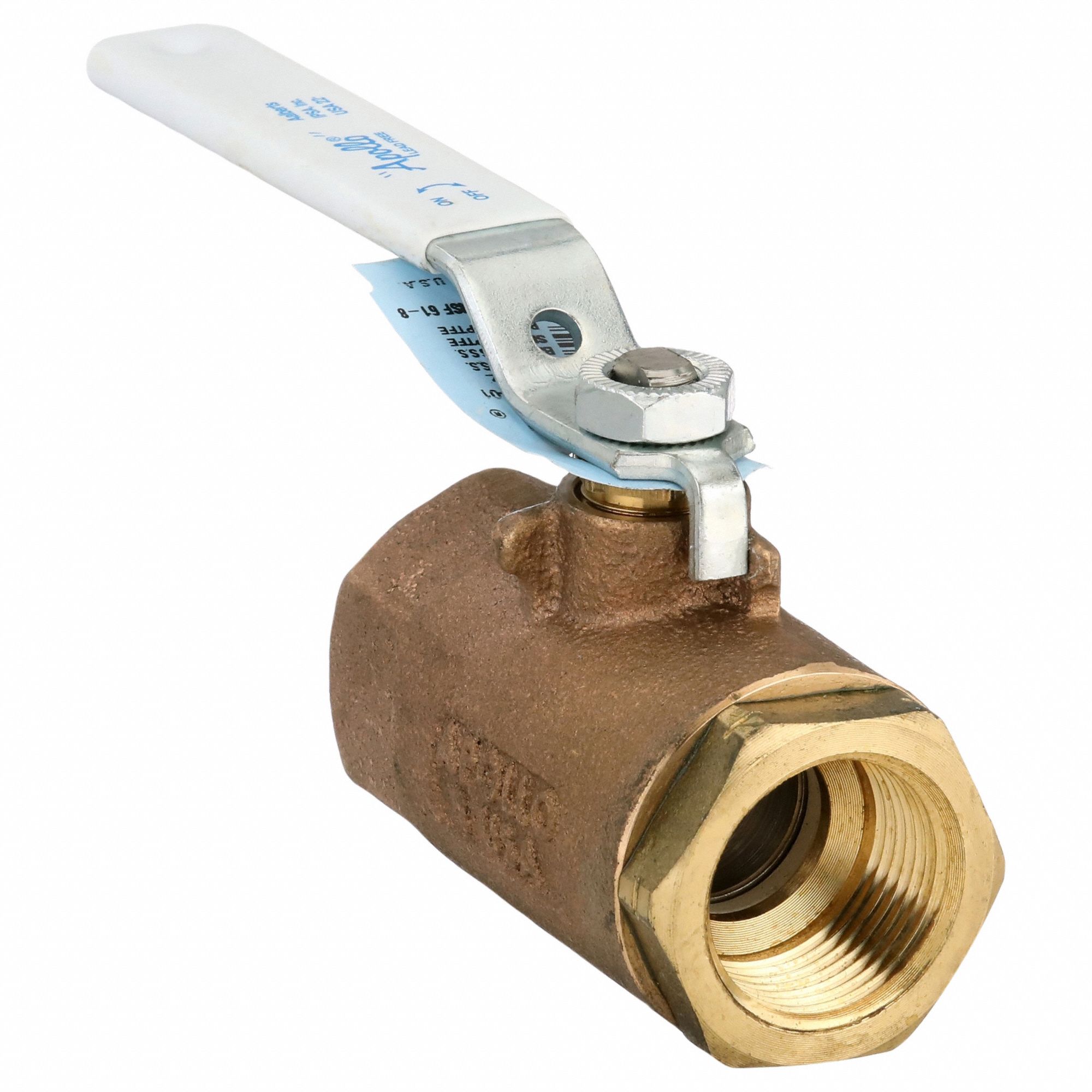 APOLLO 1 In Size Bronze Manual Two Way Ball Valve 40D899 70LF14501