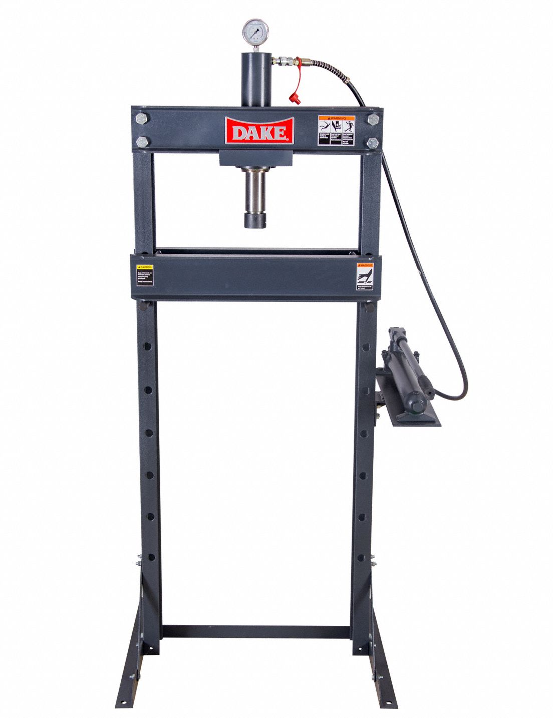 DAKE CORPORATION Hydraulic Press Manual Pump H Frame Frame 10 Ton