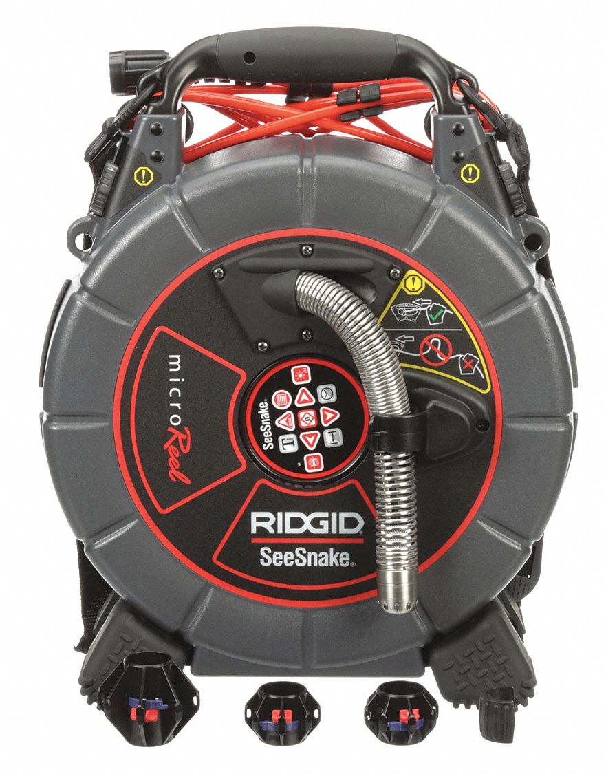 RIDGID Pipe Inspection Camera Monitor, 120 V 40GL6035133 Grainger