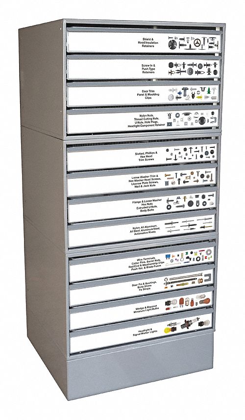 GRAINGER APPROVED Assortment, 511/4 In. H, 231/5 In. W 40K5618410 Grainger