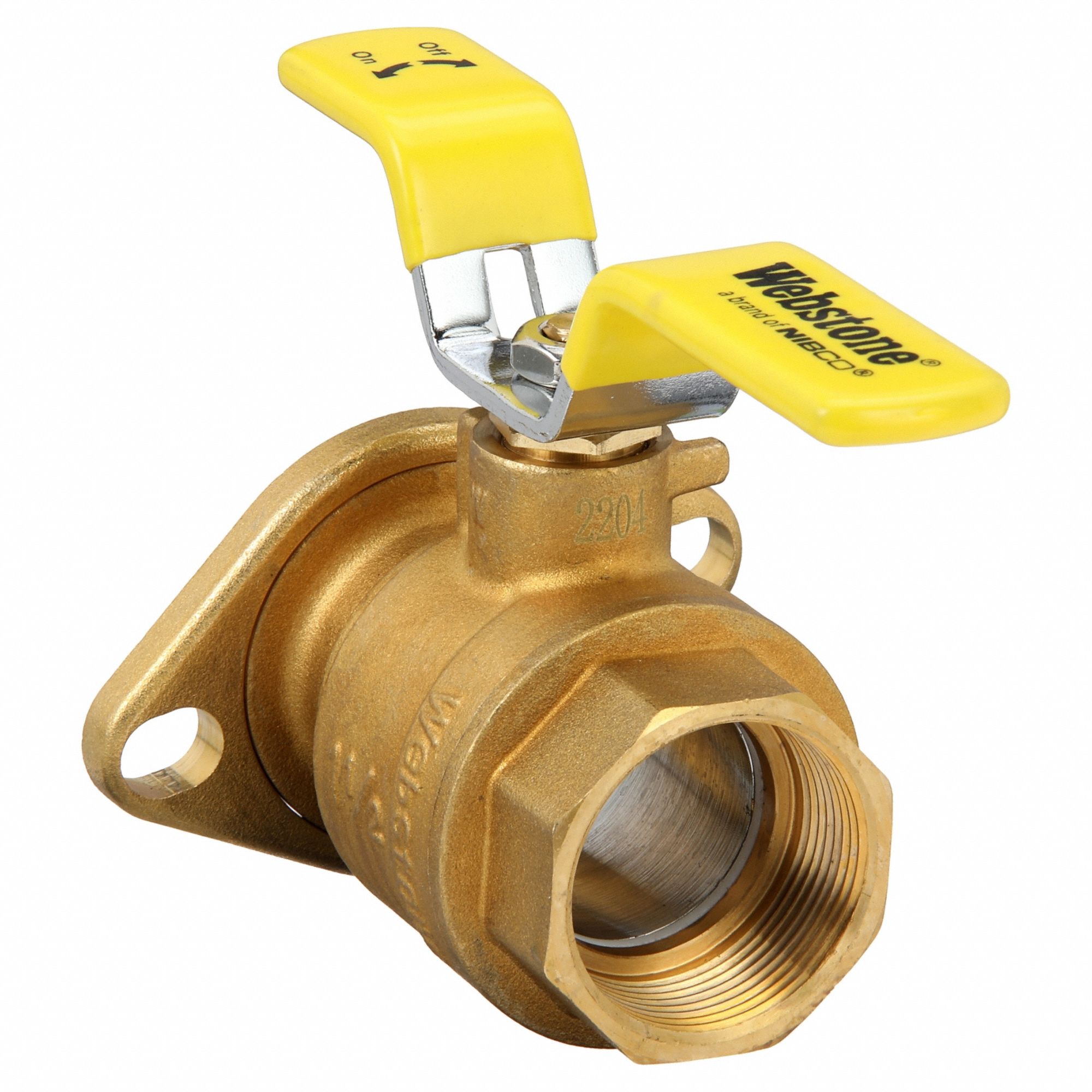 Webstone In Brass Manual Two Way Ball Valve L Hv