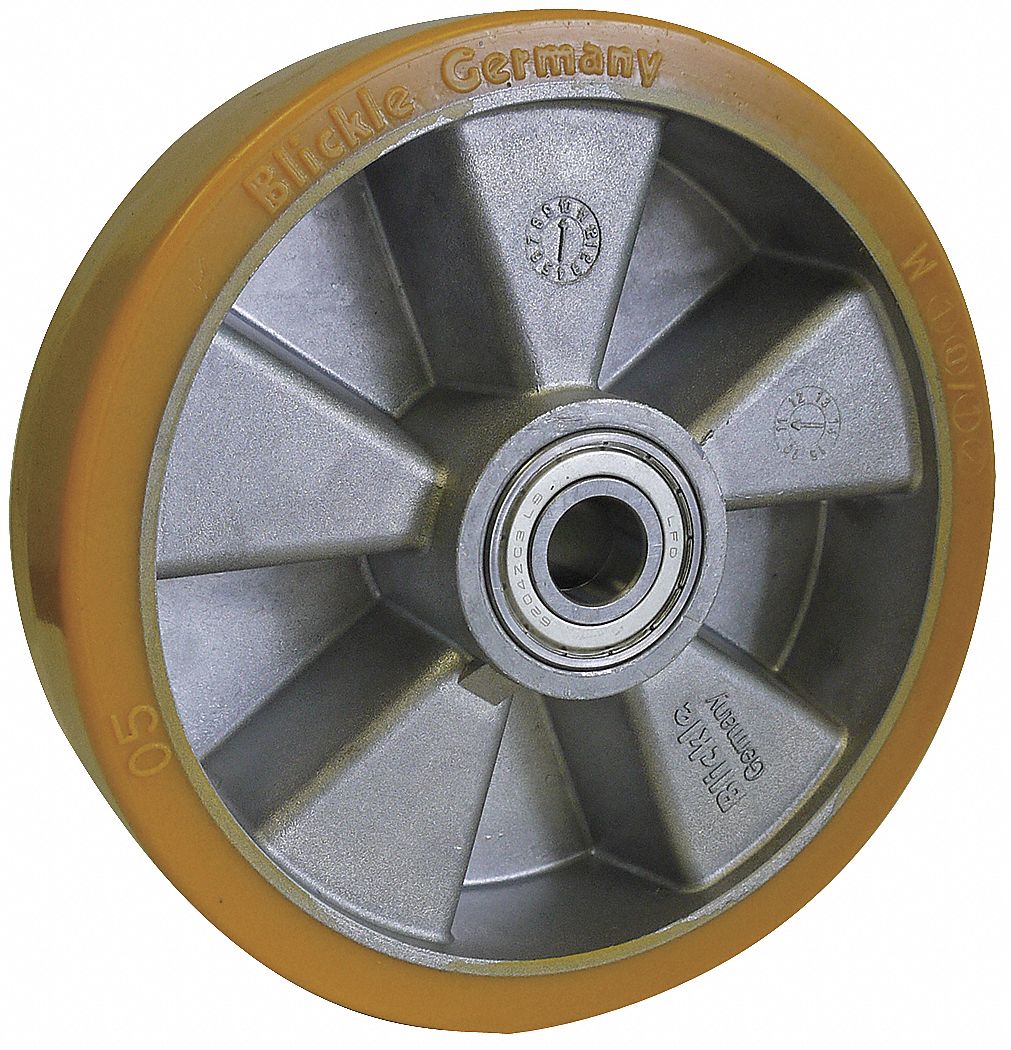 Caster Wheel,2200 lb.,10 D x 2-3/8 In.