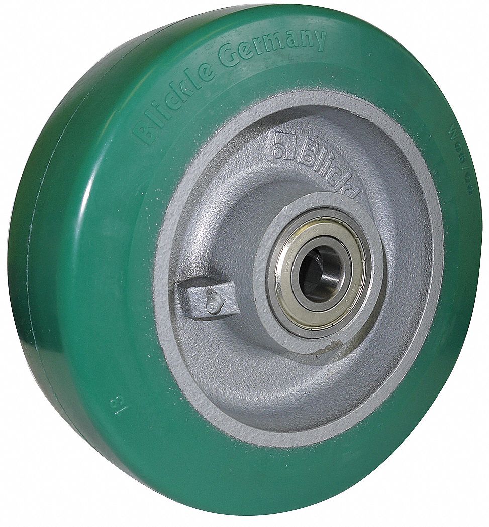 Caster Wheel,2645 lb.,10 D x 2-3/8 In.