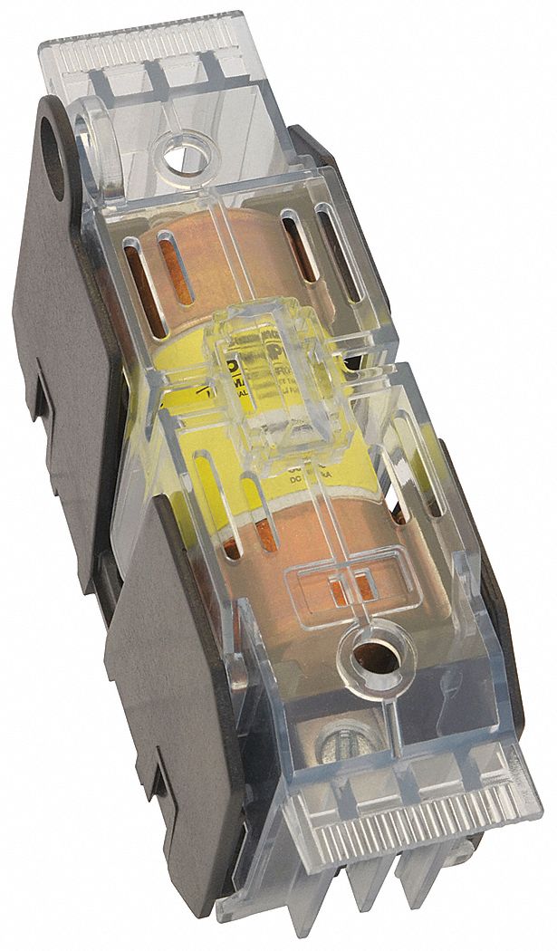 BUSSMANN Fuse Block Cover, 31 to 60A, 600VAC, Nonindicating, For Fuse