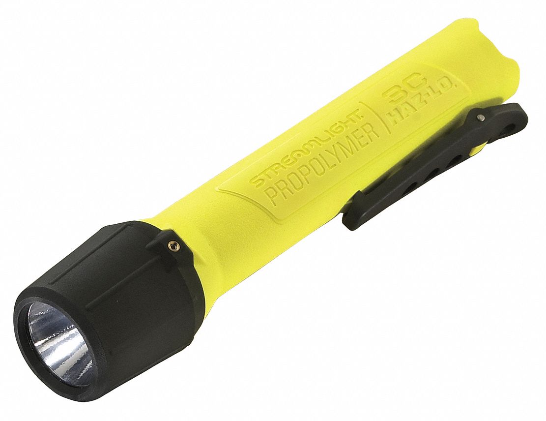 STREAMLIGHT Industrial LED Handheld Flashlight, Polymer Resin, Maximum