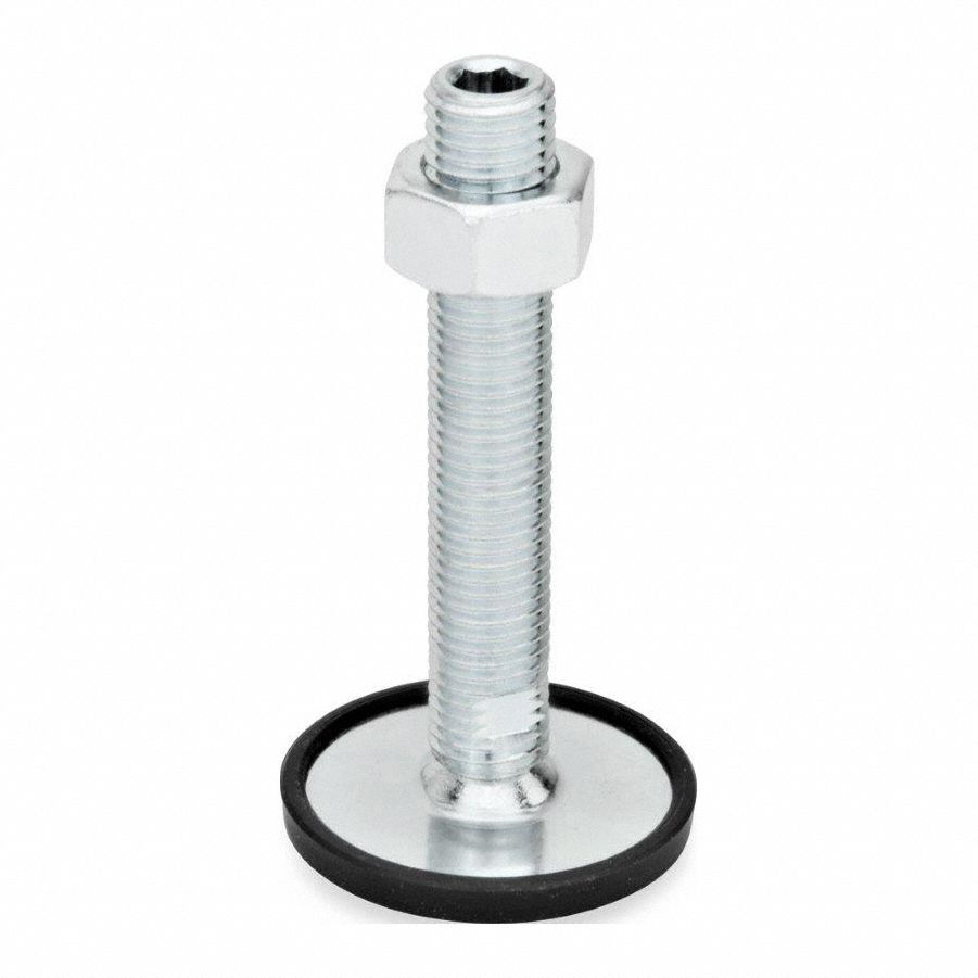 JW WINCO Swiveling Stud 5 8 11 Thread Size Male End Leveling Mount