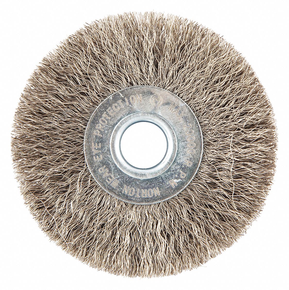 Crimped Stainless Steel In Dia X In Wd Wire Wheel Brush