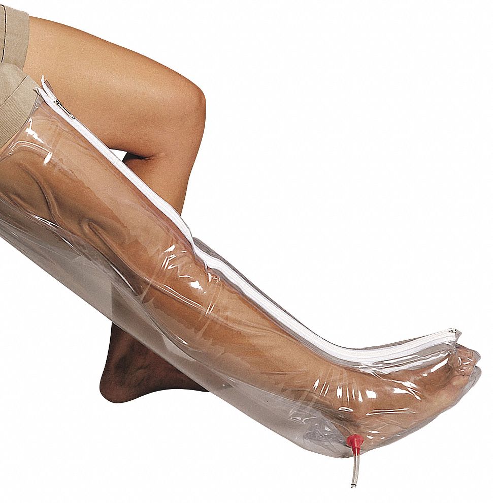 FIRST AID ONLY Inflatable Air Splint, Clear, 32" Size, For Use With Leg