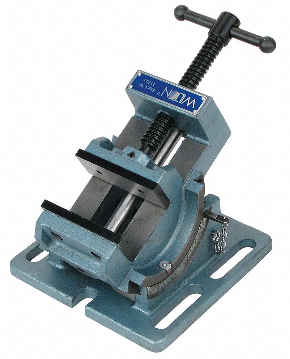 WILTON Drill Press Vise, Angle, Cradle Style, 4 in 41D45311754 Grainger