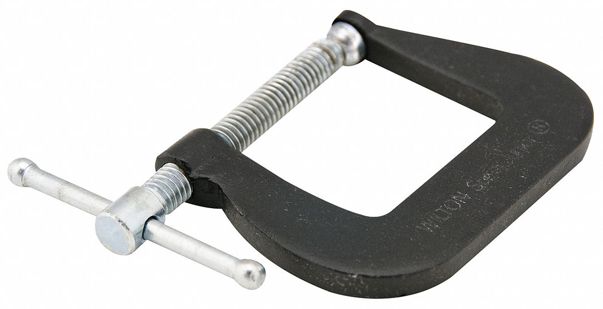 Wilton Light Duty Forged Steel C Clamp In Max Opening In