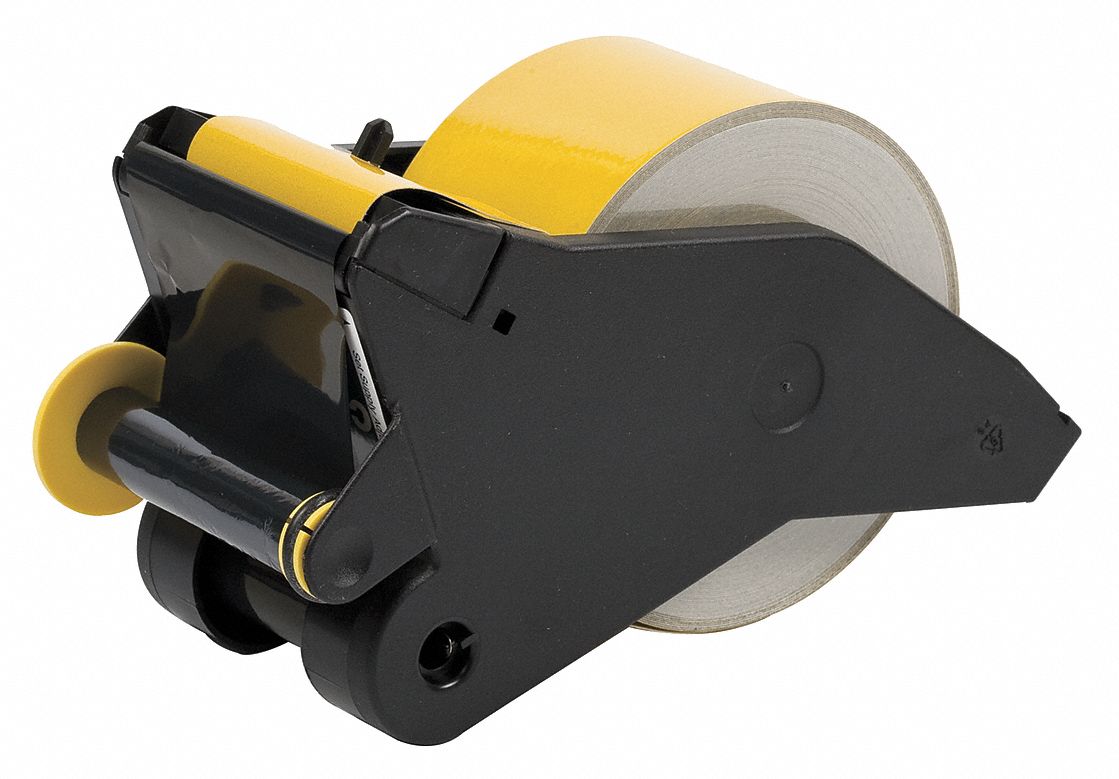 Yellow/BlackB-584 Reflective Tape Thermal Transfer Printer Tape Indoor/Outdoor Label Type