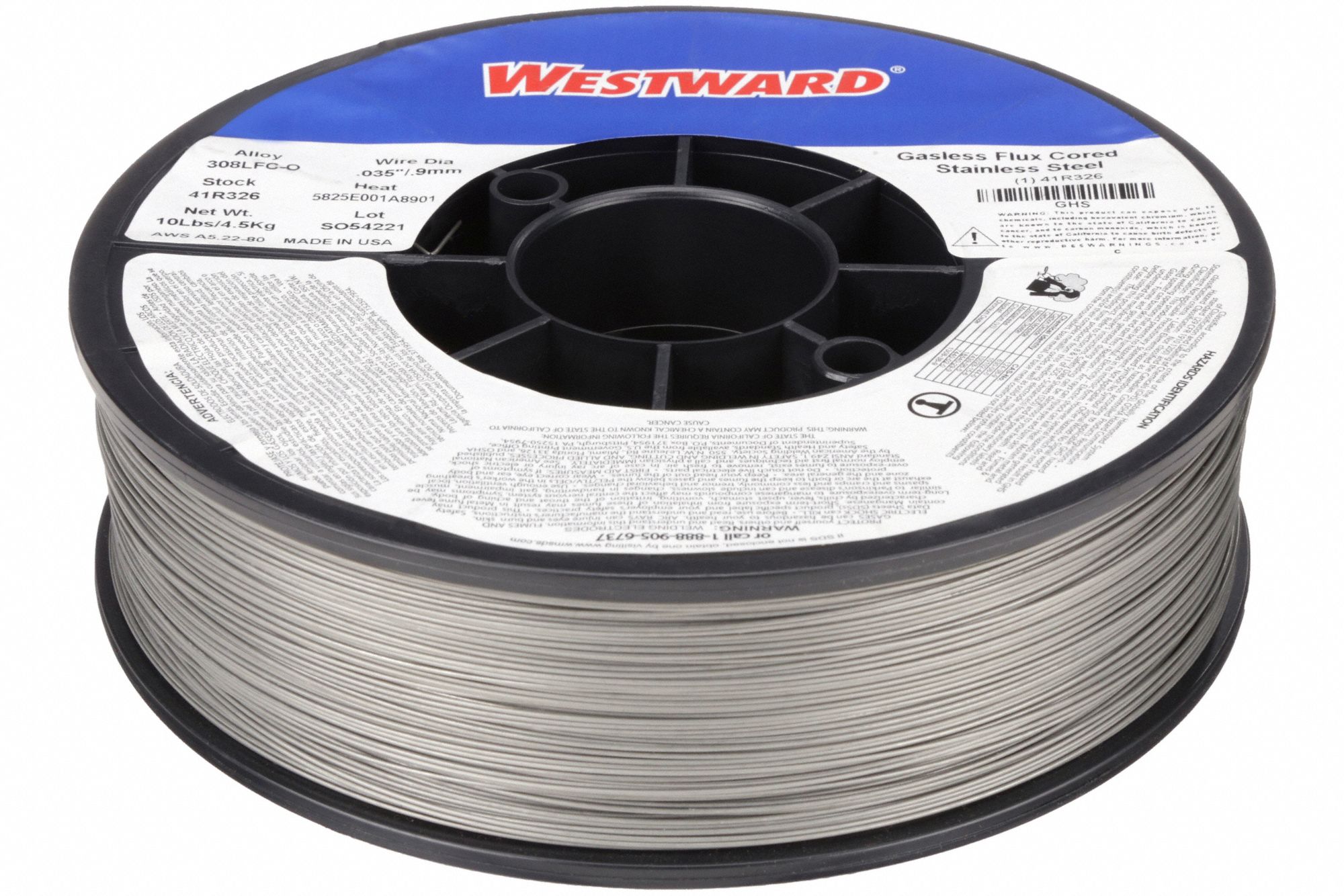 Westward Stainless Steel E Lfc O Flux Cored Welding Wire R