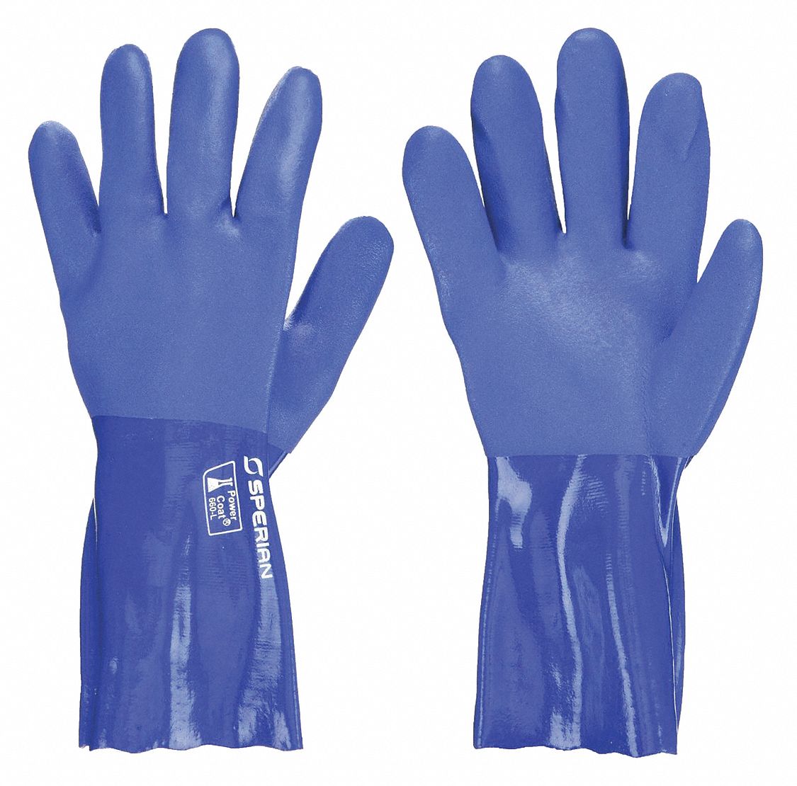 35 Mil Glove Thick 12 In Long Chemical Resistant Gloves 41TJ69 660