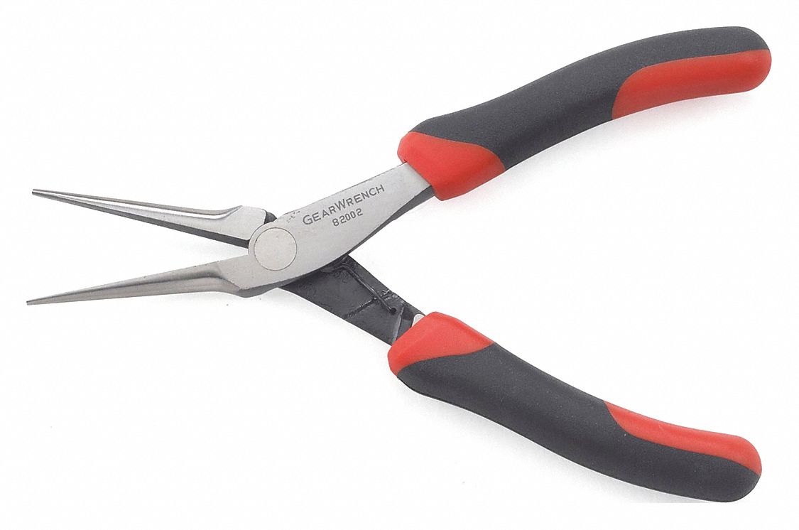 GEARWRENCH Mini Needle Nose Pliers, 5in. 41XR6582002D Grainger
