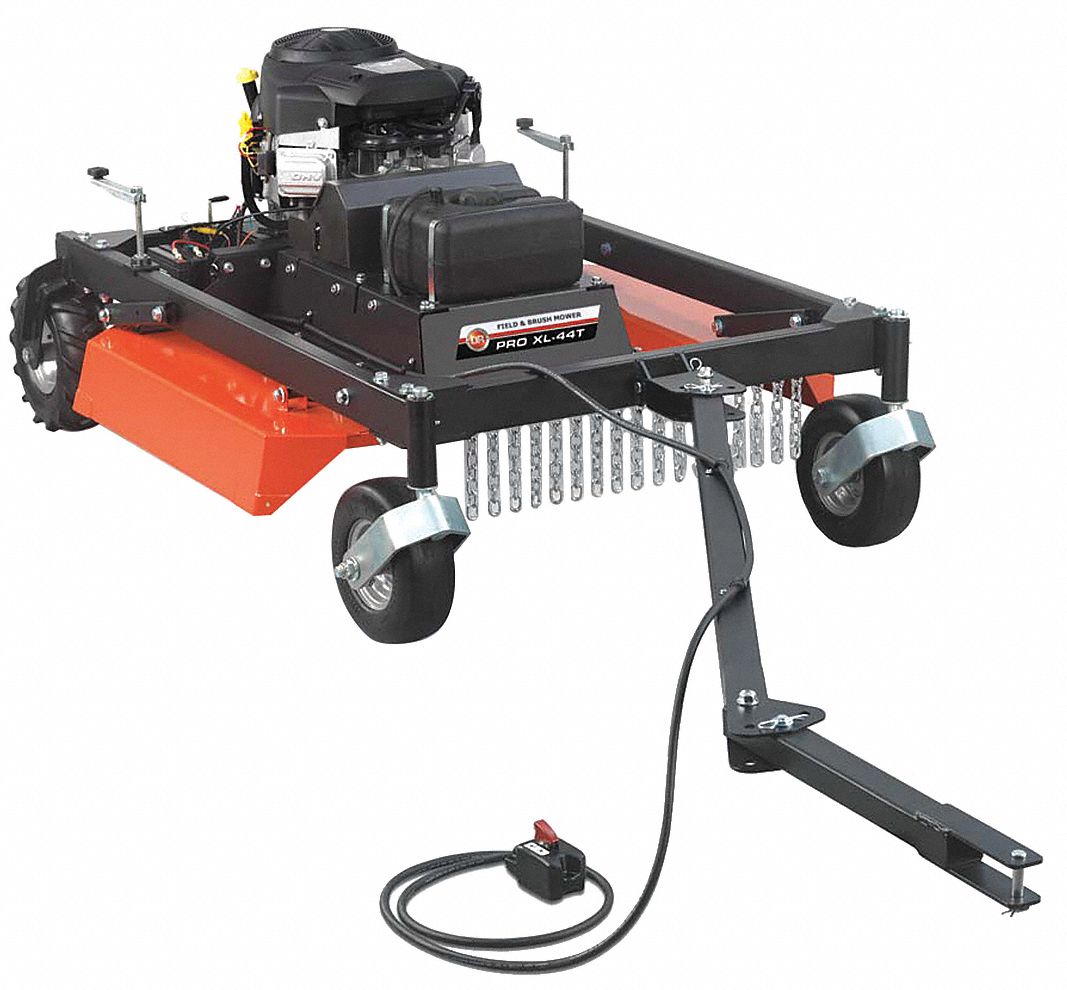 DR POWER Brush Mower, 44" Cutting Width, Tow Behind Drive Type 420M60