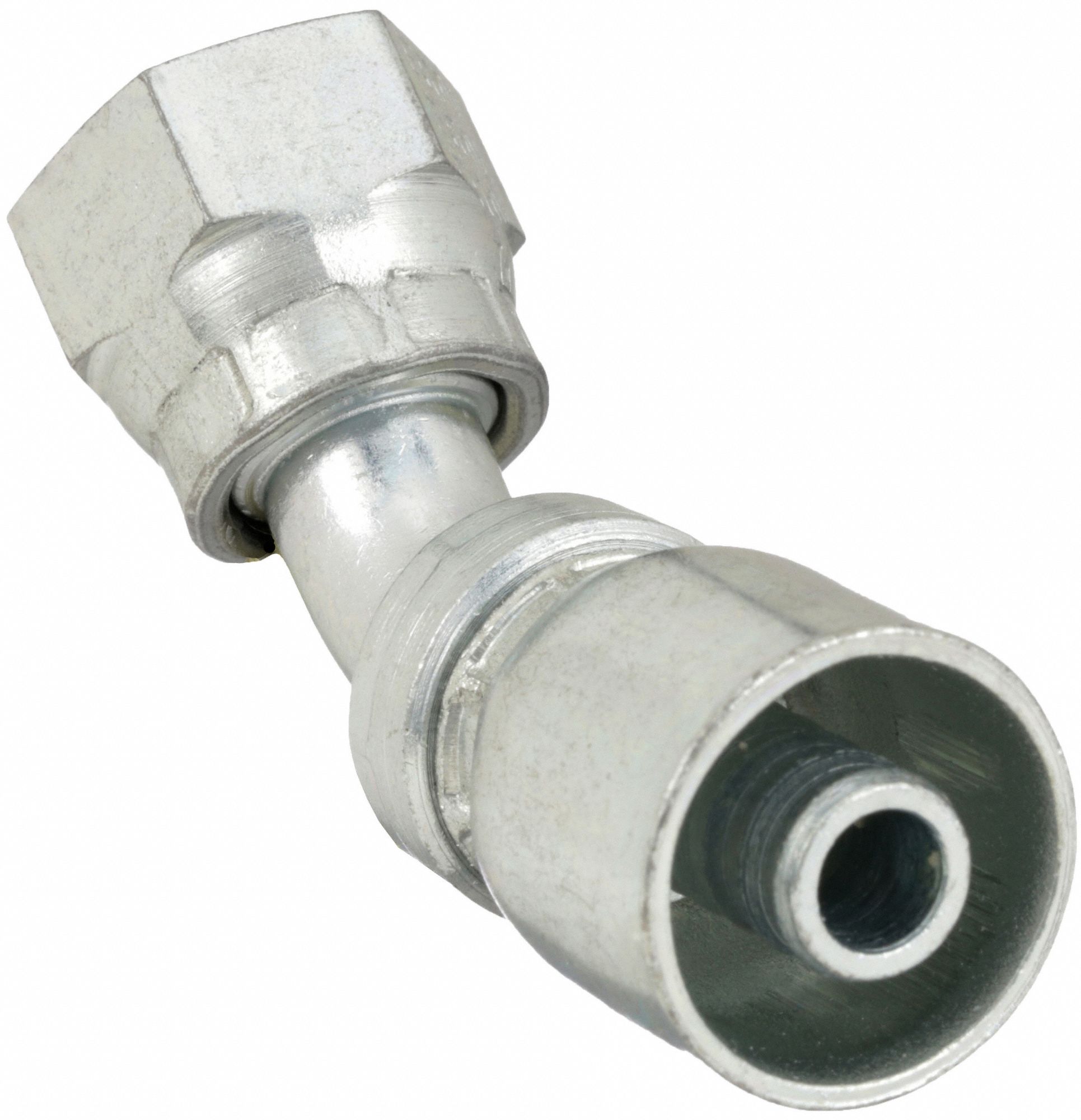 AEROQUIP Steel X Steel 45 Elbow Hydraulic Crimp Fitting 422X99