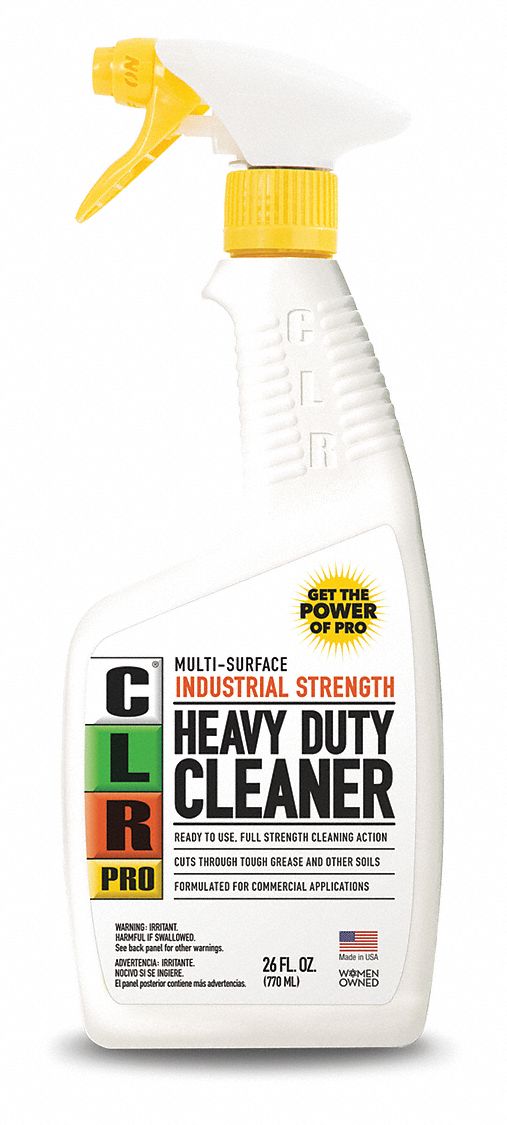CLR PRO Cleaner, 26 oz. Cleaner Container Size, Trigger Spray Bottle