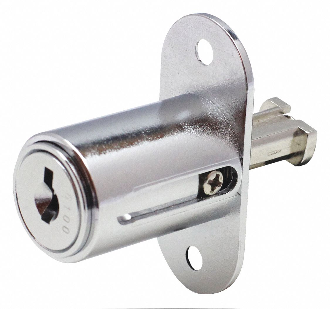 DELTA LOCK Sliding Door Lock, TBolt Plunger, Alike 429H73G