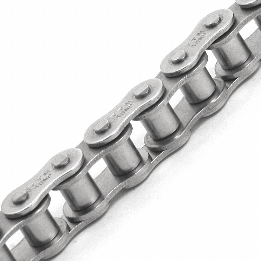 TRITAN 304 Stainless Steel Roller Chain, Chain Length 100 ft, For