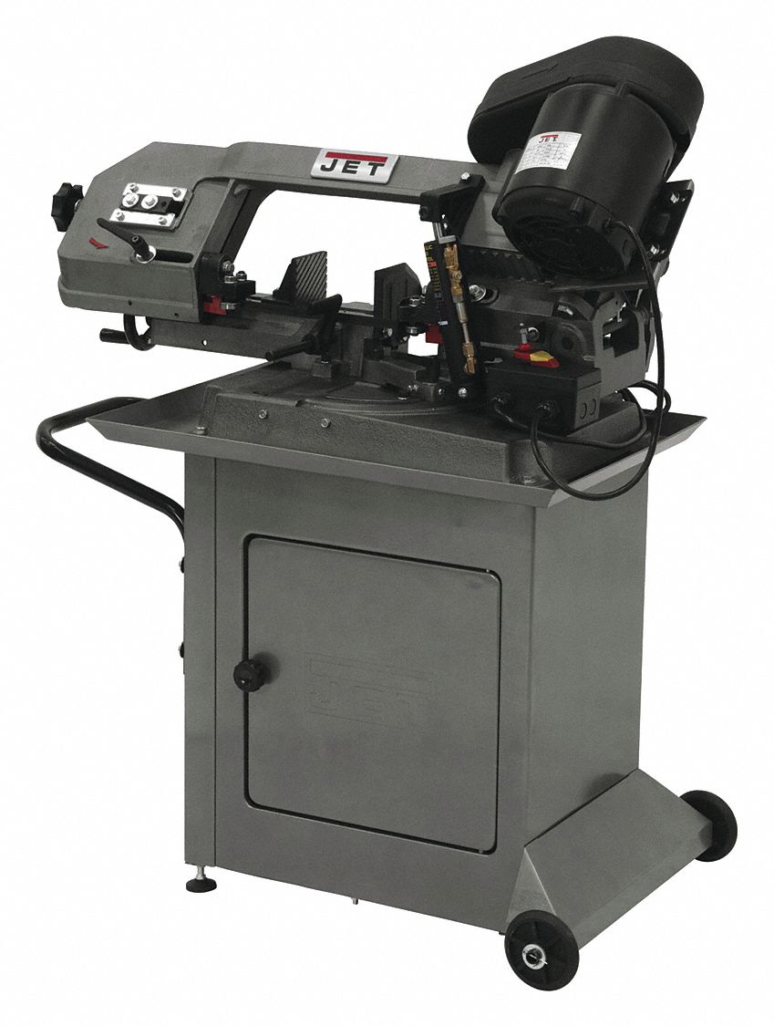 JET Band Saw, Horizontal, SemiAutomatic 42W915414457 Grainger