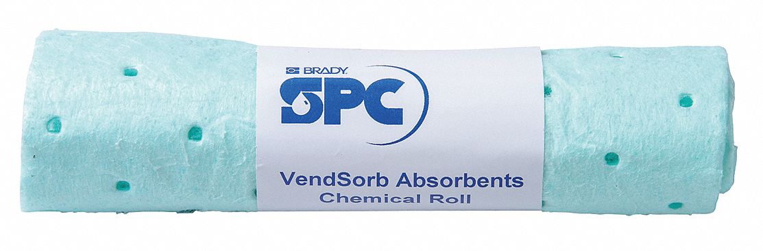 Heavy, 3 Ply Meltblown Polypropylene Absorbent Roll, Fluids Absorbed: Chemical / Hazmat, 50