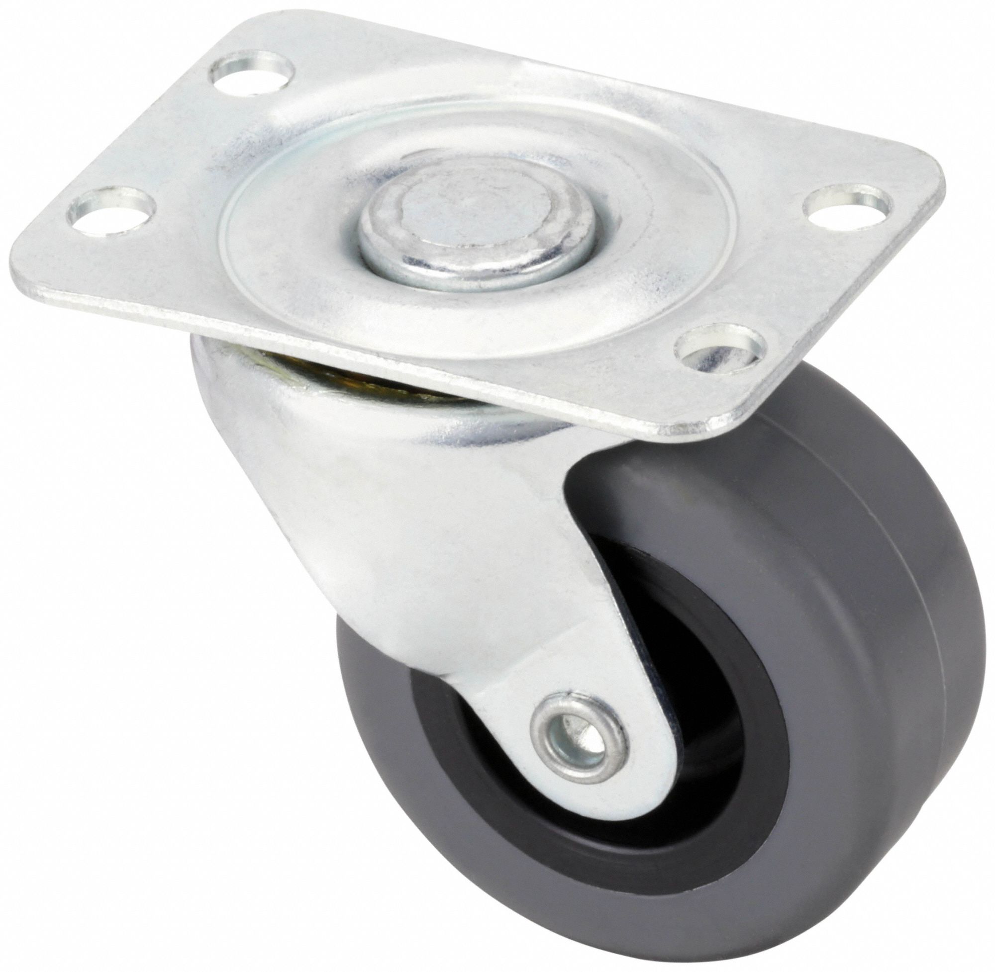 2 In Wheel Dia 75 Lb Standard Plate Caster 435X74 435X74 Grainger