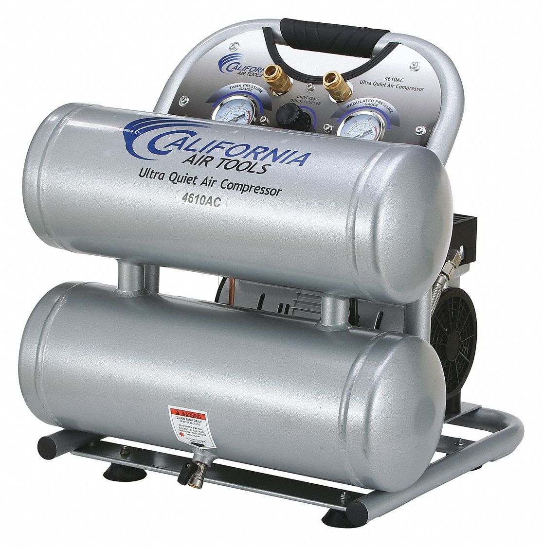 CALIFORNIA AIR TOOLS Portable Air Compressor, 1 HP, 4.6 gal. 43NU29
