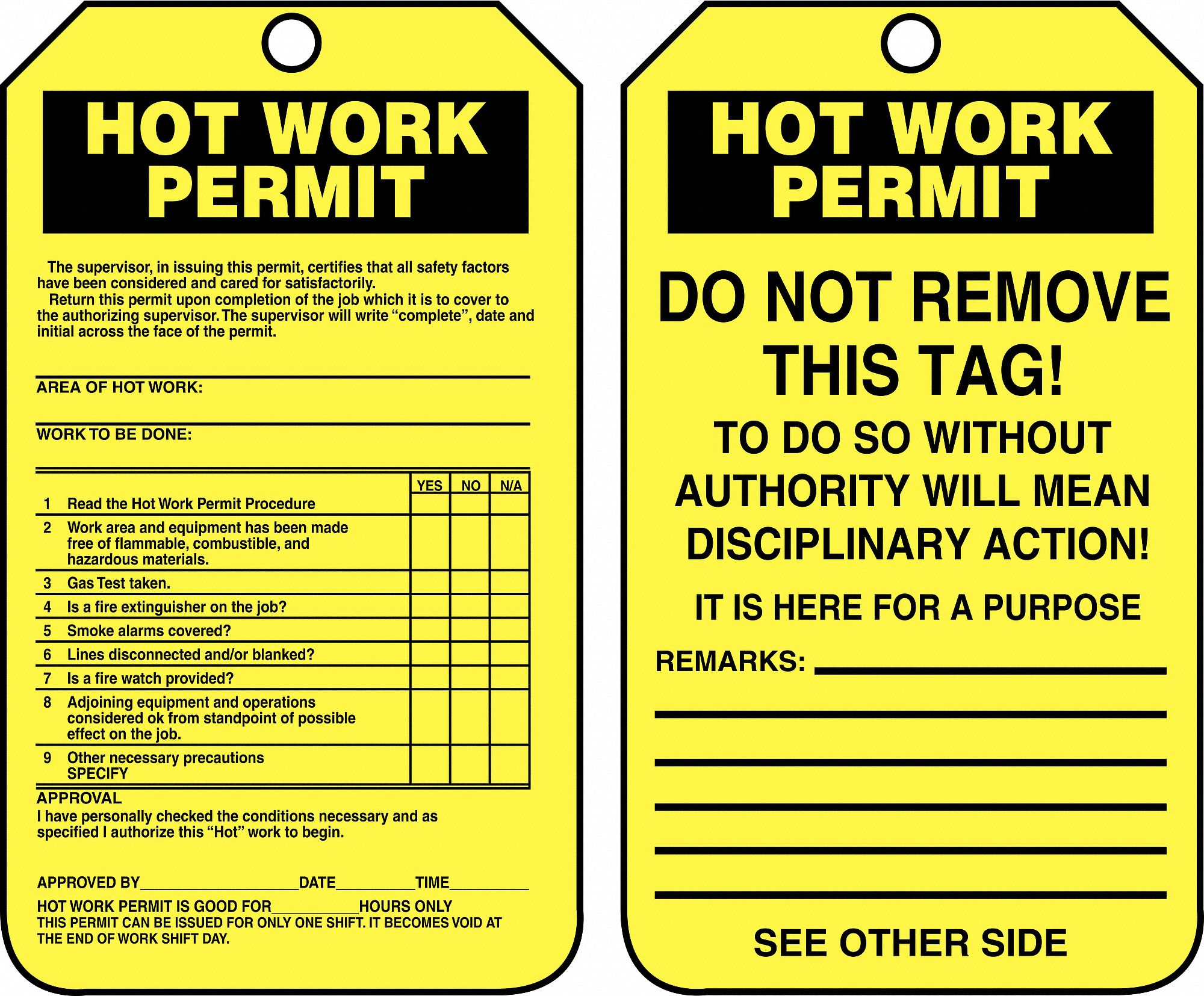 accuform-tcs361ctp-hot-work-status-tag-legend-hot-work-permit-checklist-5-75-length-x-3