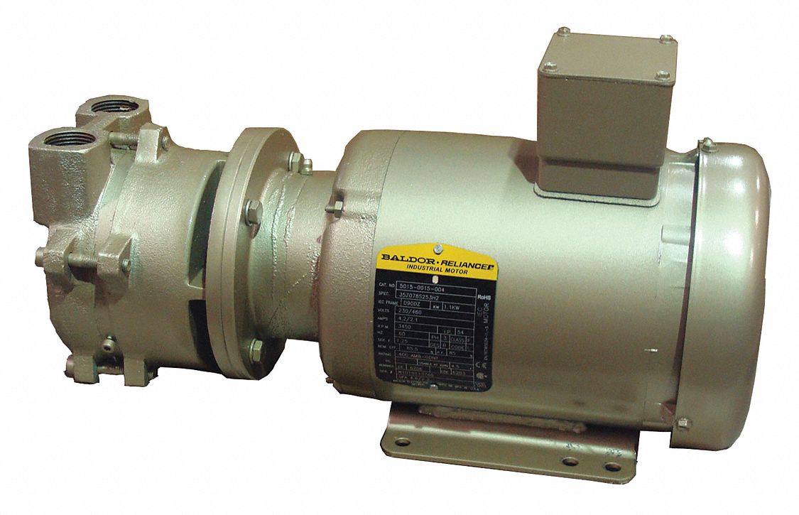 DEKKER VACUUM TECHNOLOGIES, INC. Liquid Ring Vacuum Pump, 20 Free Air